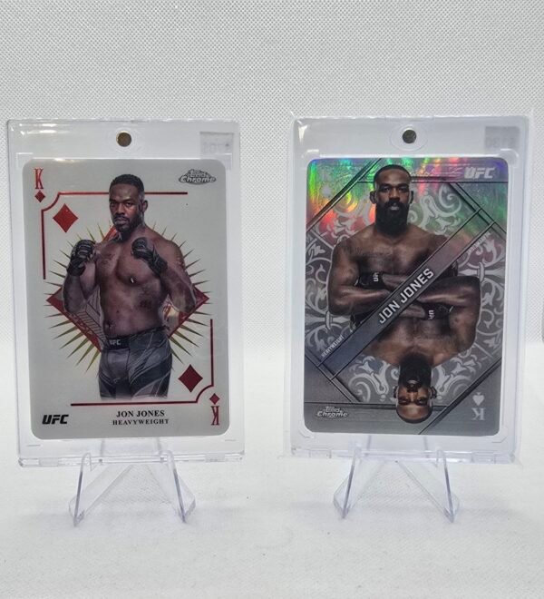 Topps 2024 & 2026 Chrome UFC Jon Jones Kings and Queens ssp