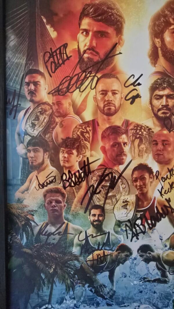 Real American Freestyle 07 Signed Poster "RAF"