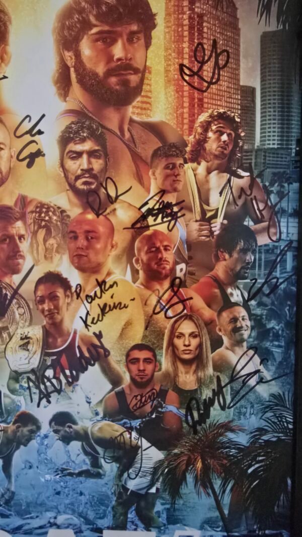 Real American Freestyle 07 Signed Poster "RAF"