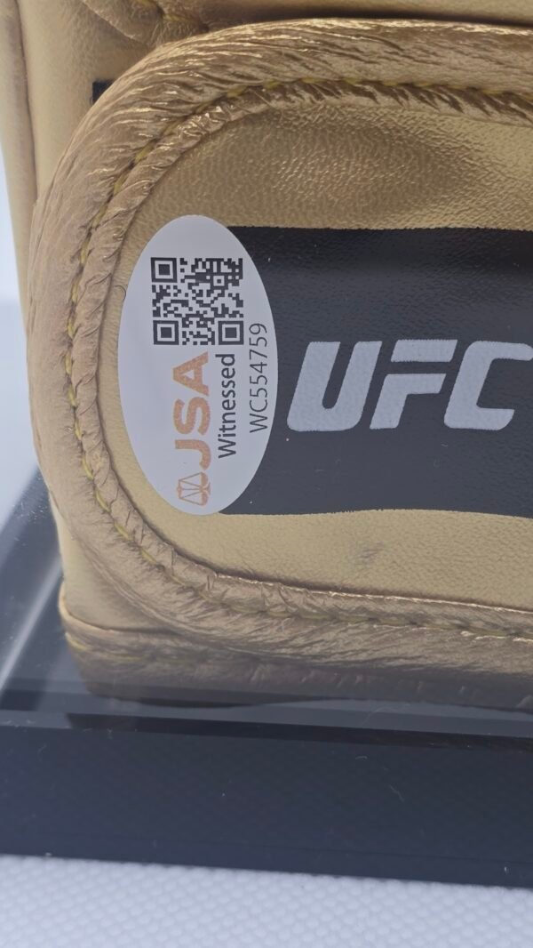 MAURICIO RUFFY SIGNED UFC Fight Gold Glove autograph JSA auto