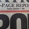 20260720_120326 Rare "Extra" afternoon edition of Florida Today, printed and distributed on Tuesday, September 11, 2001—the same day as the 9/11 attacks.