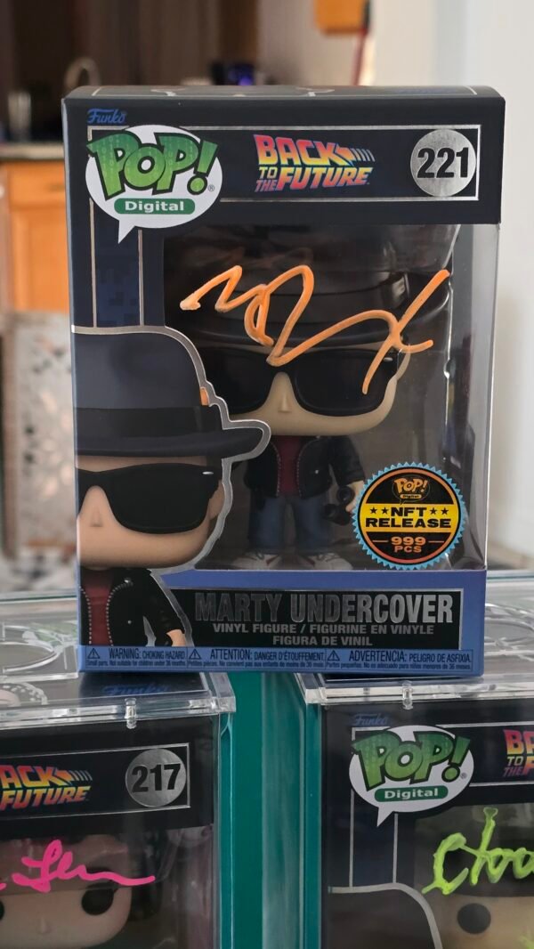 "Rare" Back to the Future, Digital Funko Pop "NFT Series" complete set