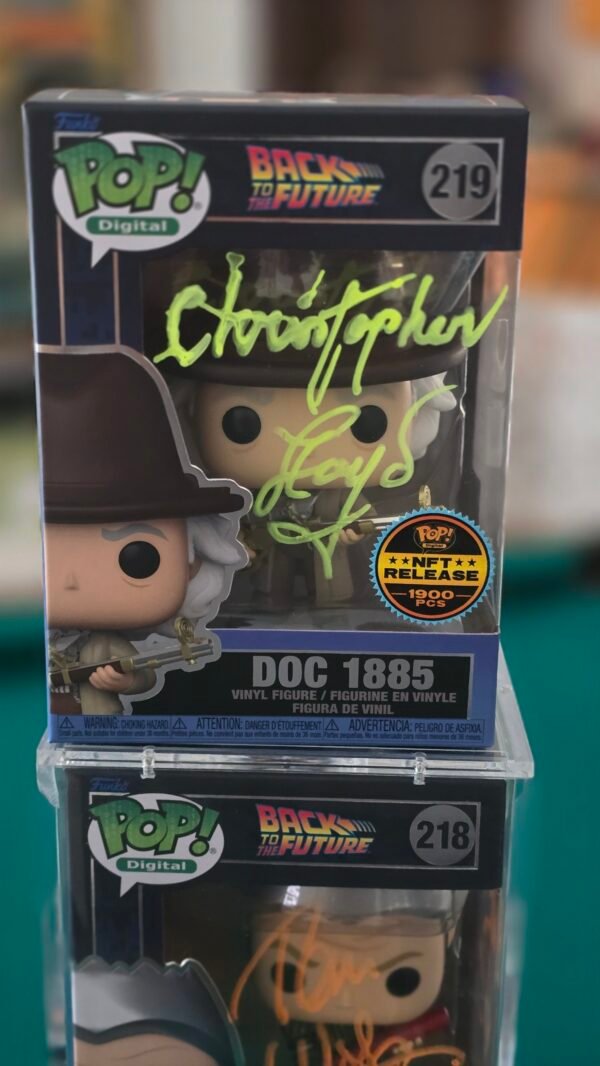 "Rare" Back to the Future, Digital Funko Pop "NFT Series" complete set