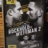 UFC 199  "27 × 39" Official UFC Promotional Event Posters
