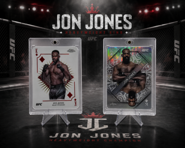 Topps 2024 & 2026 Chrome UFC Jon Jones Kings and Queens ssp