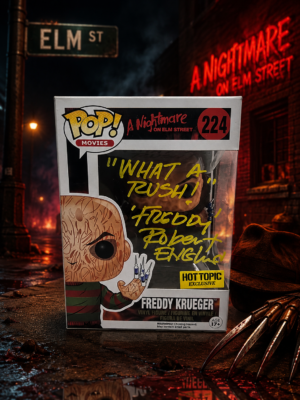 Robert Englund Signed Freddy Krueger Funko Pop A Nightmare on Elm Street JSA